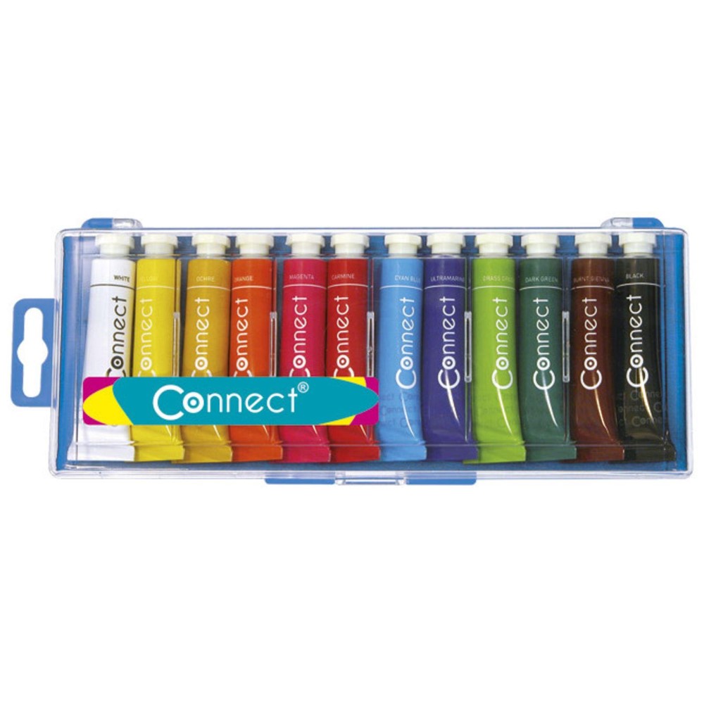 Boja tempera Connect 12 ml - 12 boja