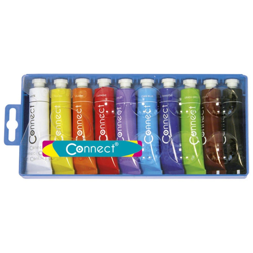 Boja tempera Connect 18 ml - 10 boja